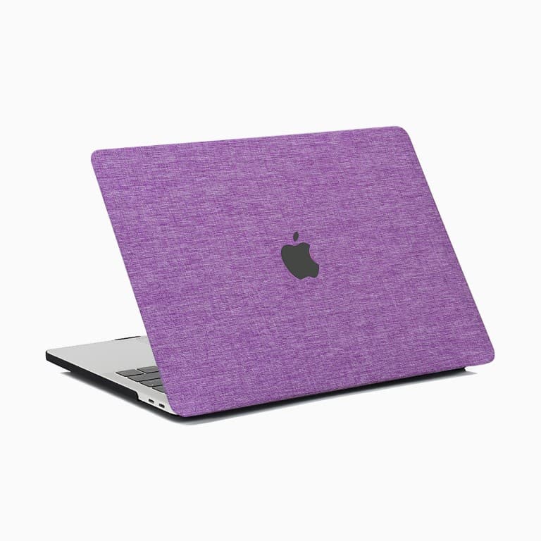 غطاء MacBook باللون اللافندر